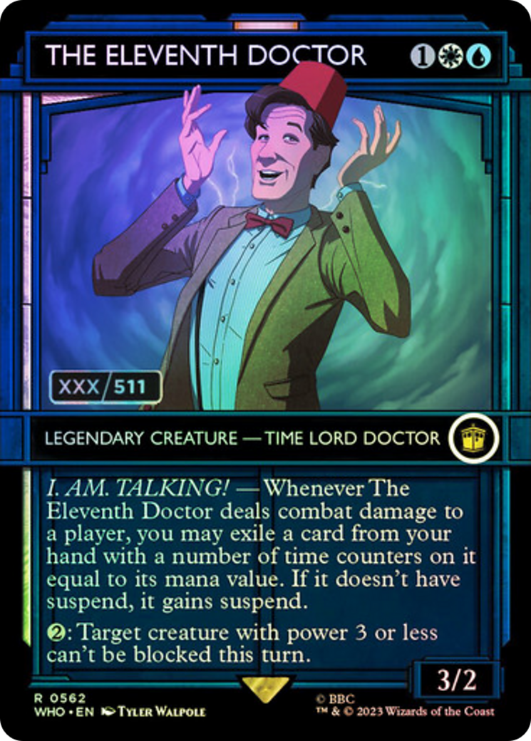 The Eleventh Doctor (Serial Numbered) [Doctor Who] | Good Games Cannington