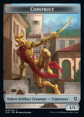 Treasure // Construct Double-Sided Token [Commander Legends: Battle for Baldur's Gate Tokens] | Good Games Cannington