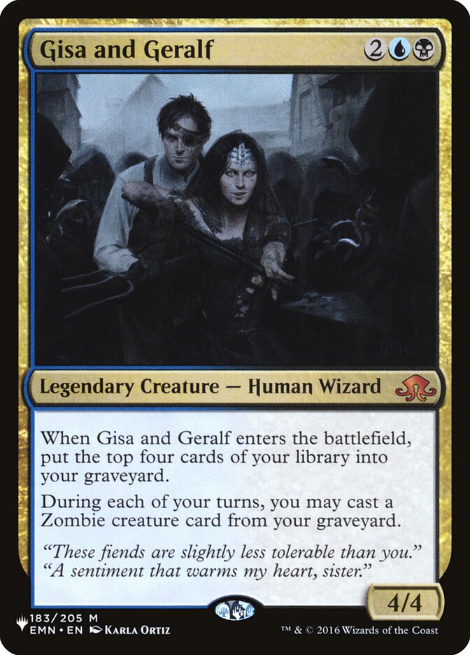 Gisa and Geralf [The List] | Good Games Cannington