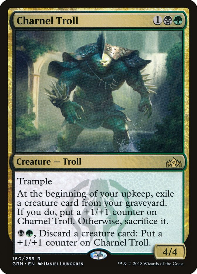 Charnel Troll 160/259 (Guilds of Ravnica)  | Good Games Cannington
