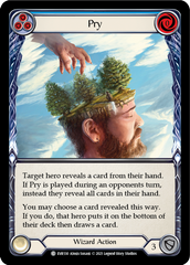 Pry (Blue) [EVR130] (Everfest)  1st Edition Normal | Good Games Cannington