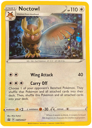 Noctowl (SWSH027) [Sword & Shield: Black Star Promos] | Good Games Cannington