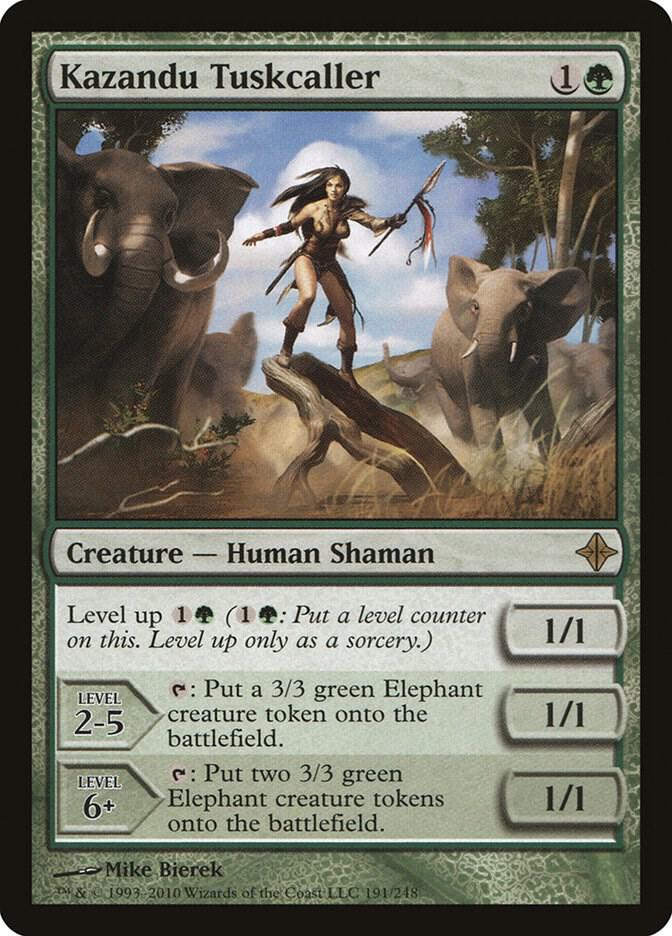 Kazandu Tuskcaller 191/248 (Rise of the Eldrazi)  | Good Games Cannington