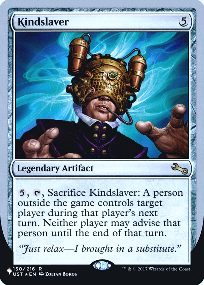 Kindslaver (Unfinity Foil Edition) [The List] | Good Games Cannington