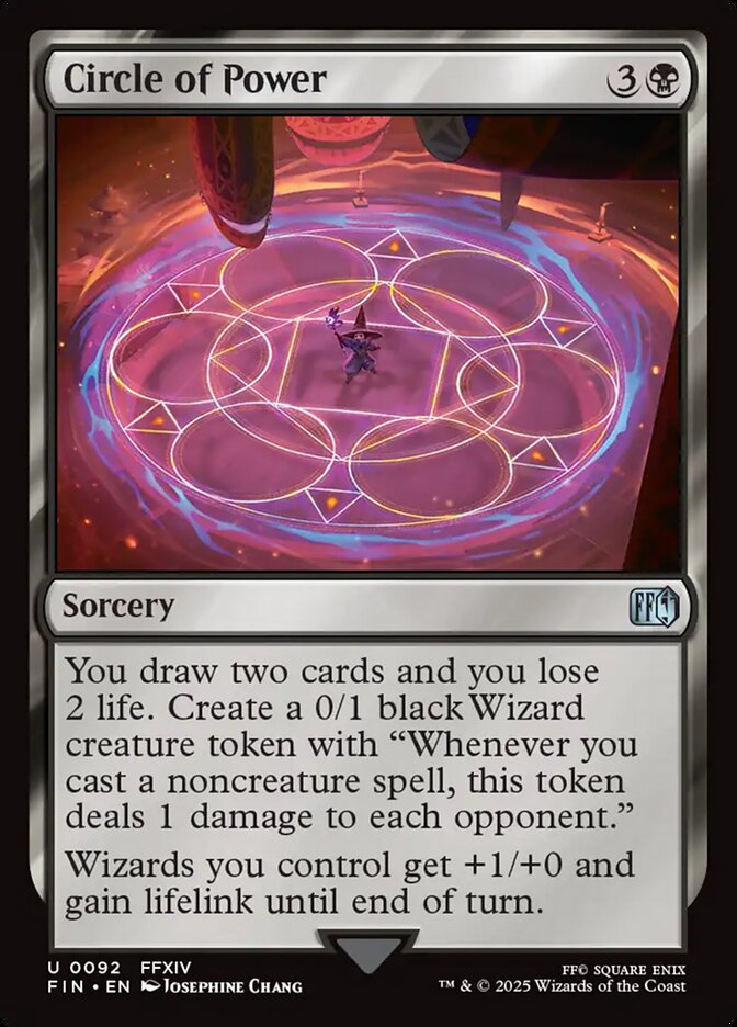 Circle of Power 92 (FINAL FANTASY)  - Foil | Good Games Cannington