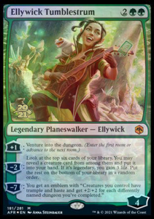 Ellywick Tumblestrum [Dungeons & Dragons: Adventures in the Forgotten Realms Prerelease Promos] | Good Games Cannington