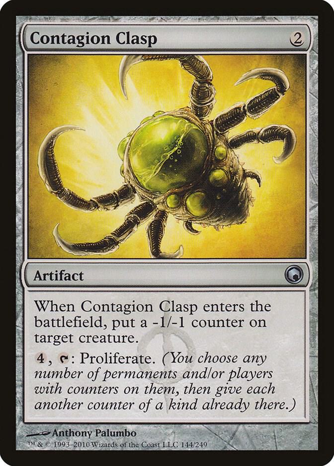 Contagion Clasp 144 (Scars of Mirrodin)  | Good Games Cannington