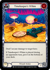 Timekeeper's Whim (Red) [EVR134] (Everfest)  1st Edition Rainbow Foil | Good Games Cannington