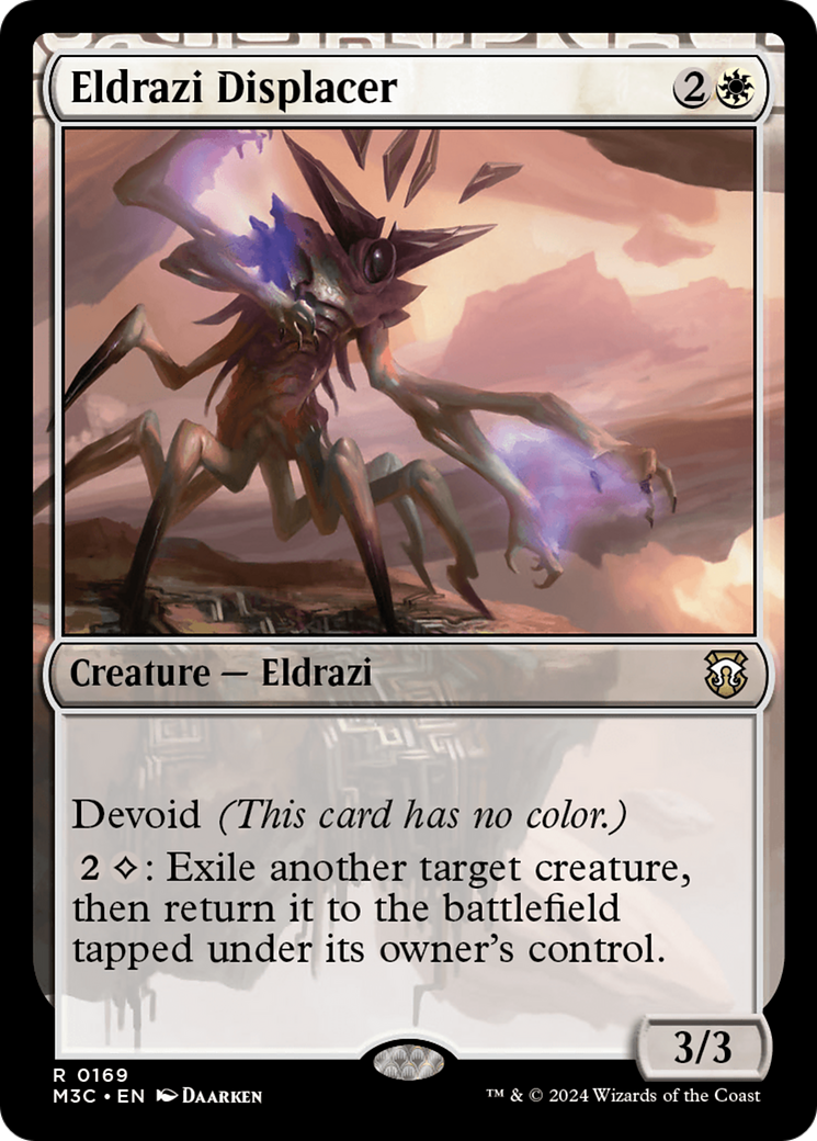 Eldrazi Displacer (Ripple Foil) [Modern Horizons 3 Commander] | Good Games Cannington