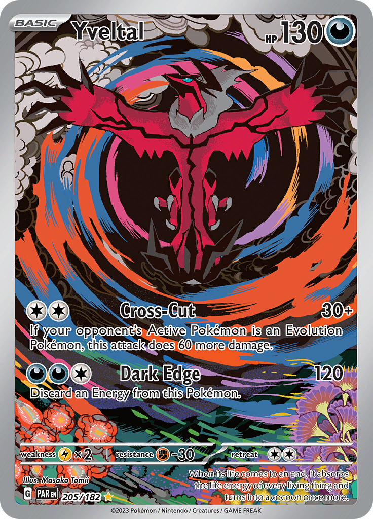 Yveltal (205/182) [Scarlet & Violet: Paradox Rift] | Good Games Cannington