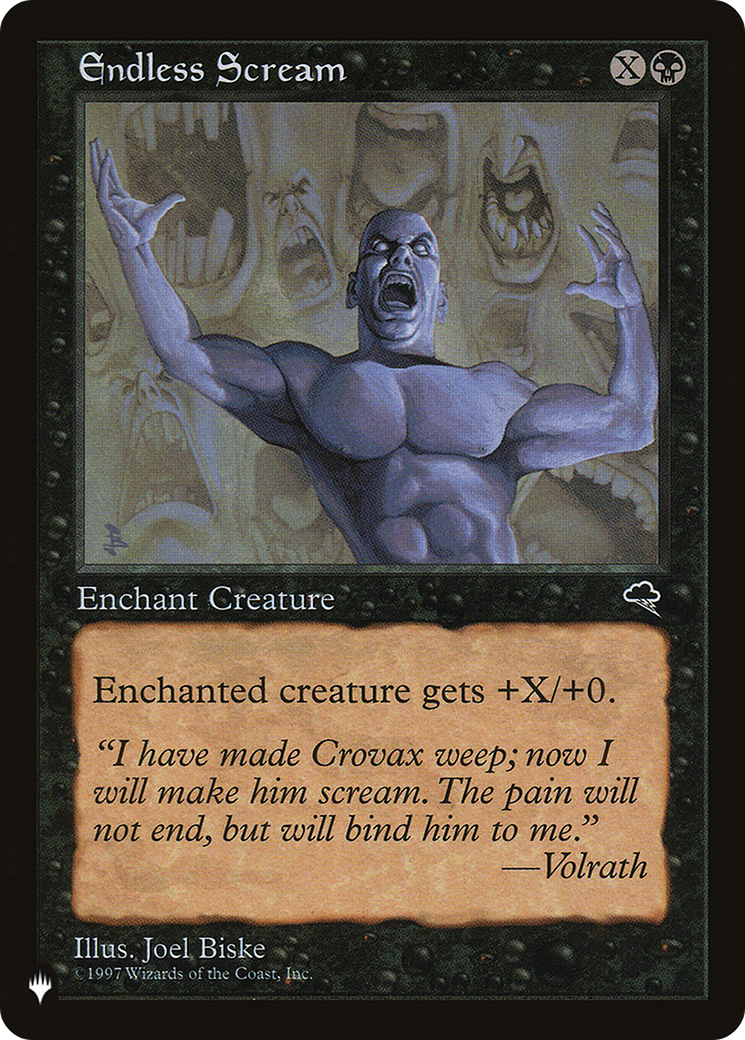 Endless Scream [The List] | Good Games Cannington