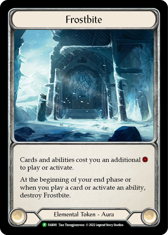 Frostbite [FAB081] (Promo)  Cold Foil | Good Games Cannington