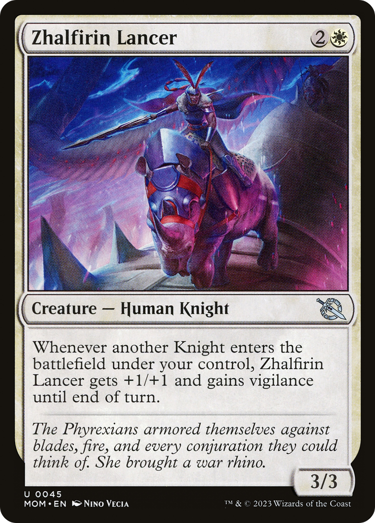 Zhalfirin Lancer [March of the Machine] | Good Games Cannington