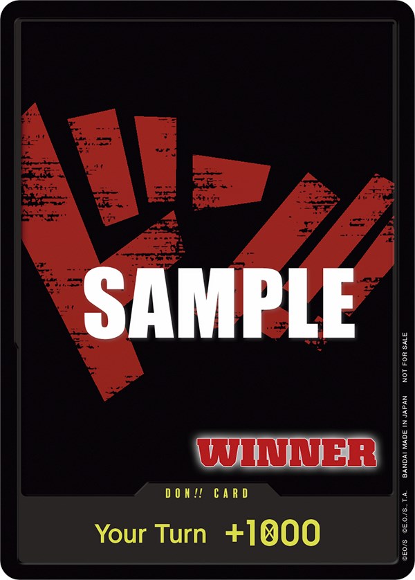 DON!! Card (Tournament Pack Vol. 2) [Winner] [One Piece Promotion Cards] | Good Games Cannington