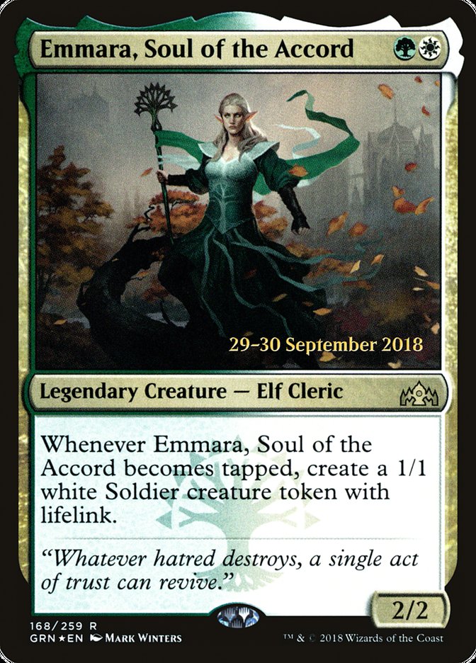 Emmara, Soul of the Accord [Guilds of Ravnica Prerelease Promos] | Good Games Cannington
