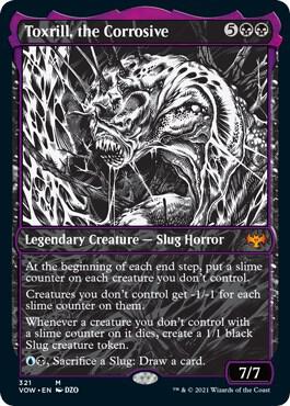 Toxrill the Corrosive Showcase 321 (Innistrad: Crimson Vow)  | Good Games Cannington