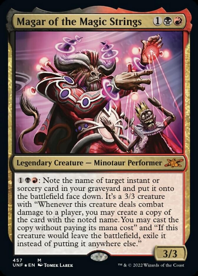Magar of the Magic Strings (Galaxy Foil) [Unfinity] | Good Games Cannington