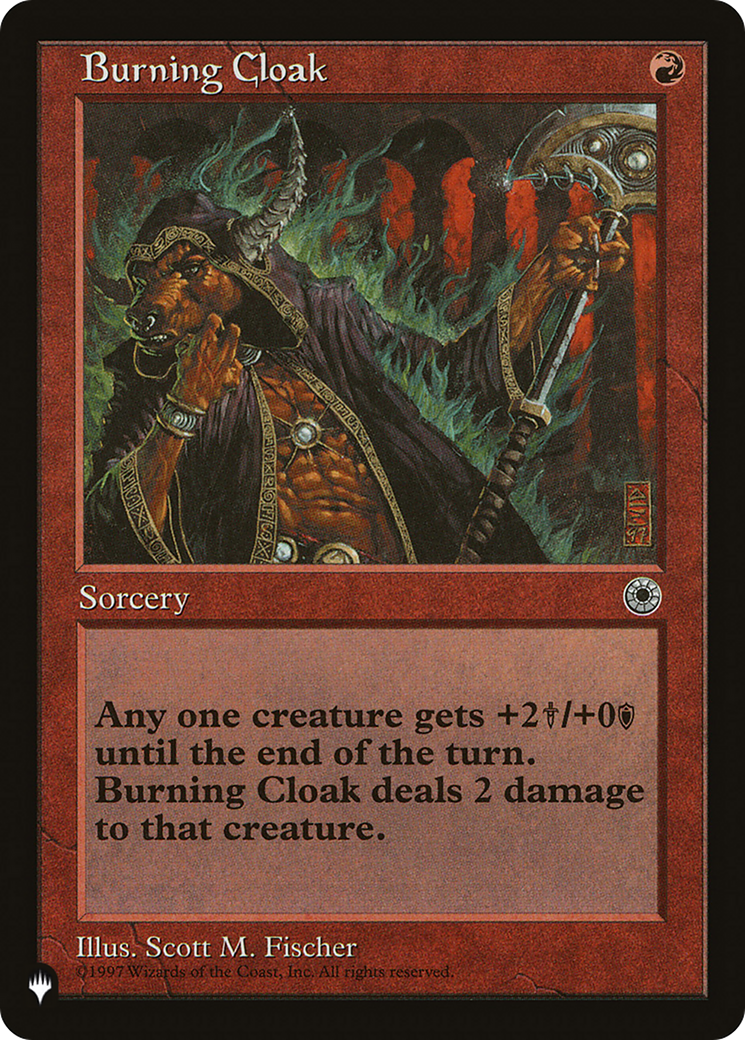 Burning Cloak [The List] | Good Games Cannington