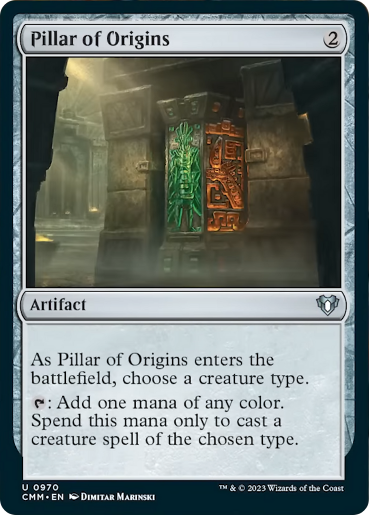Pillar of Origins [Commander Masters] | Good Games Cannington