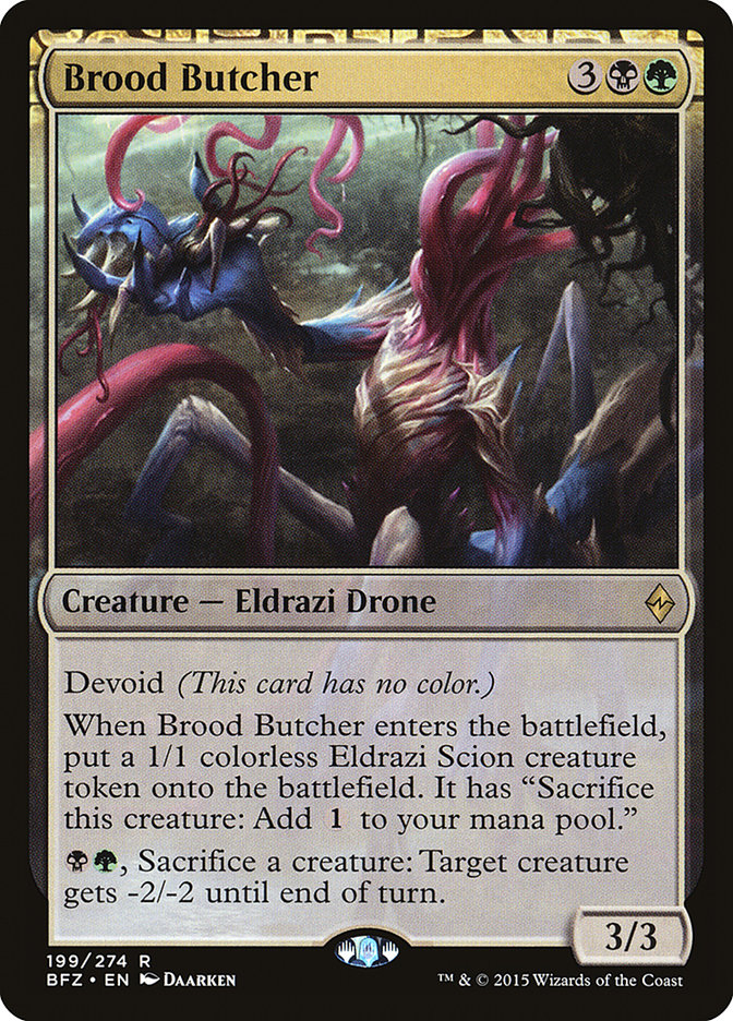 Brood Butcher 199 (Battle for Zendikar)  | Good Games Cannington