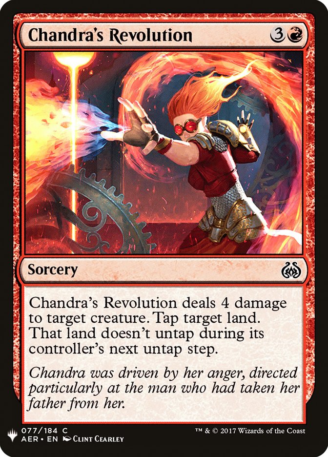Chandra's Revolution [Mystery Booster] | Good Games Cannington