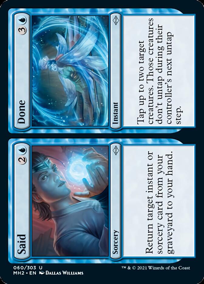 Said // Done [Modern Horizons 2] | Good Games Cannington