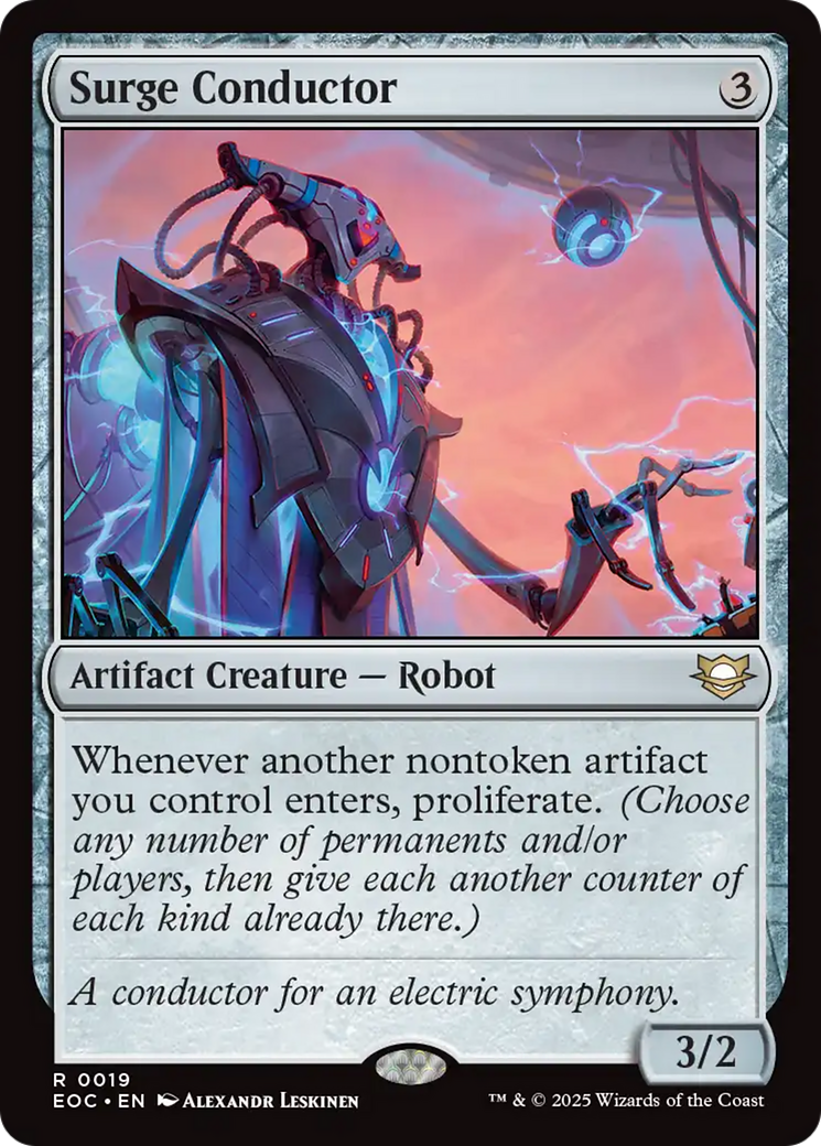 Surge Conductor [Edge of Eternities Commander] | Good Games Cannington