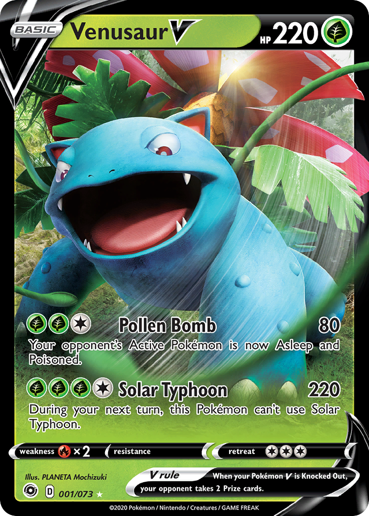 Venusaur V (001/073) [Sword & Shield: Champion's Path] | Good Games Cannington