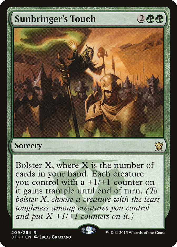 Sunbringer's Touch 209/264 (Dragons of Tarkir)  | Good Games Cannington