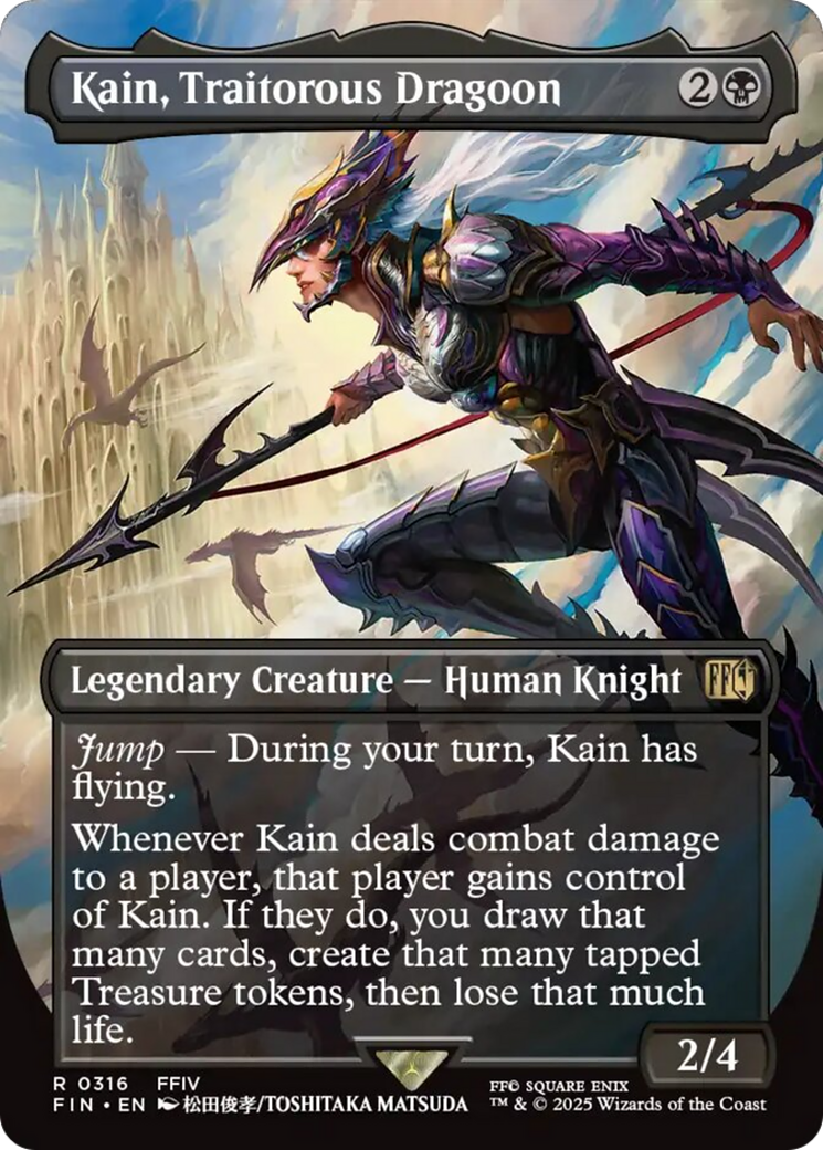 Kain, Traitorous Dragoon (Borderless) [FINAL FANTASY] | Good Games Cannington
