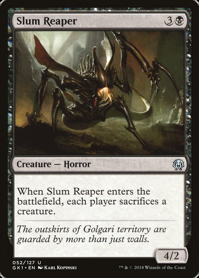 Slum Reaper [Guilds of Ravnica Guild Kit] | Good Games Cannington