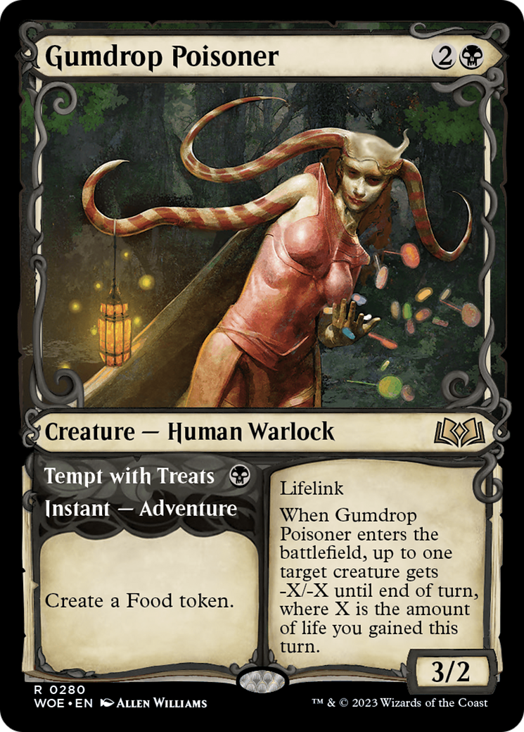 Gumdrop Poisoner // Tempt with Treats (Showcase) [Wilds of Eldraine] | Good Games Cannington