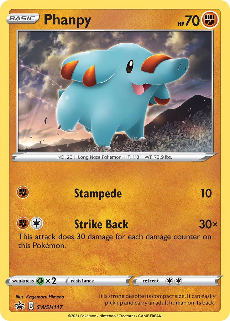 Phanpy (SWSH117) [Sword & Shield: Black Star Promos] | Good Games Cannington