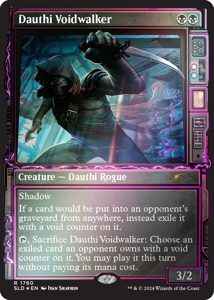 Dauthi Voidwalker (Rainbow Foil) [Secret Lair Drop Series] | Good Games Cannington