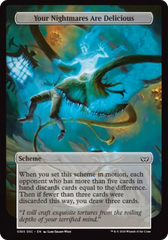 Your Nightmares are Delicious (Full Art) [Duskmourn: Archenemy] | Good Games Cannington
