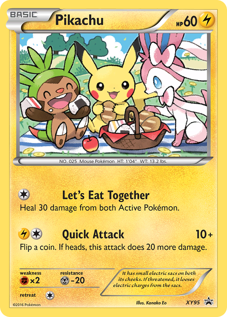 Pikachu (XY95) [XY: Black Star Promos] | Good Games Cannington