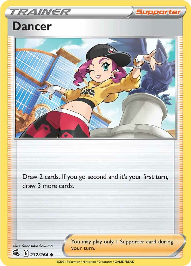 Dancer (232/264) [Sword & Shield: Fusion Strike] | Good Games Cannington