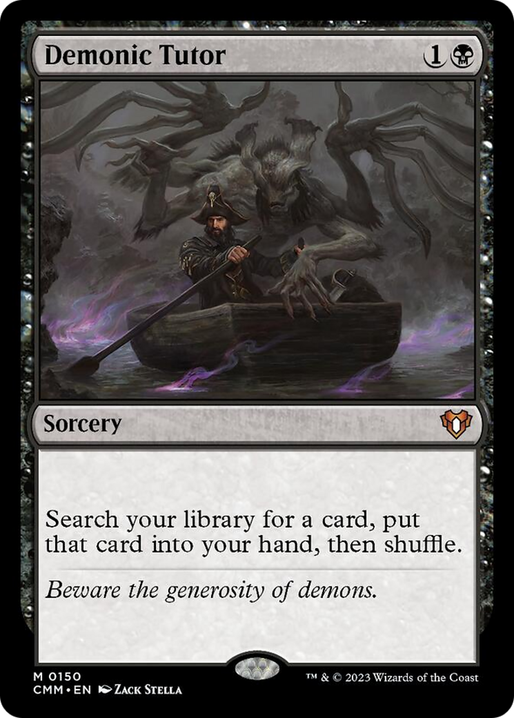 Demonic Tutor [Commander Masters] | Good Games Cannington