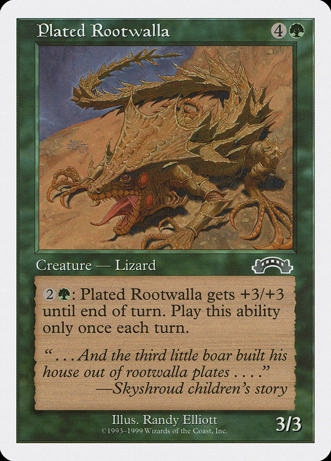 Plated Rootwalla [Battle Royale] | Good Games Cannington