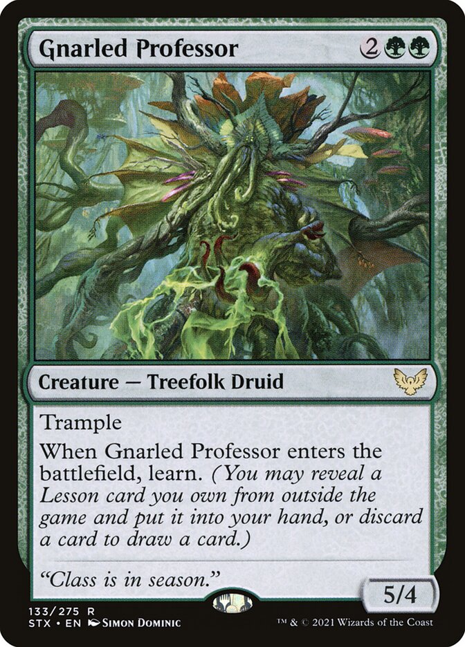 Gnarled Professor 133/275 (Strixhaven: School of Mages)  | Good Games Cannington
