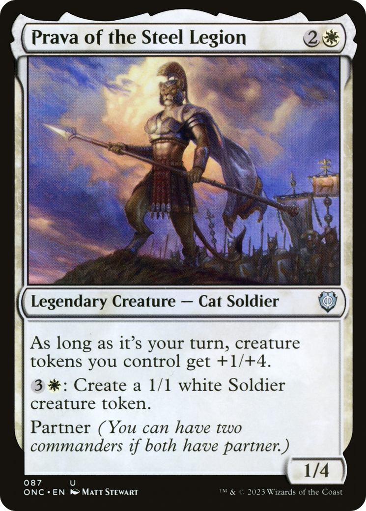Prava of the Steel Legion [Phyrexia: All Will Be One Commander] | Good Games Cannington