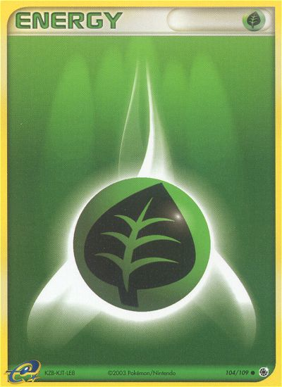Grass Energy (104/109) [EX: Ruby & Sapphire] | Good Games Cannington
