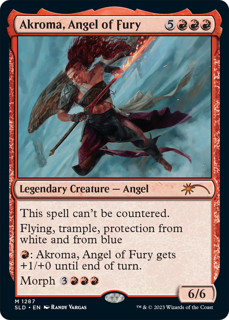 Akroma, Angel of Fury [Secret Lair Drop Series] | Good Games Cannington