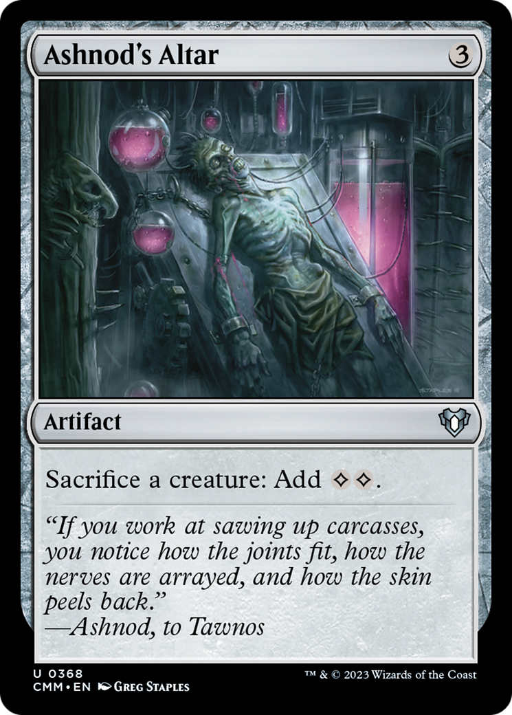 Ashnod's Altar [Commander Masters] | Good Games Cannington