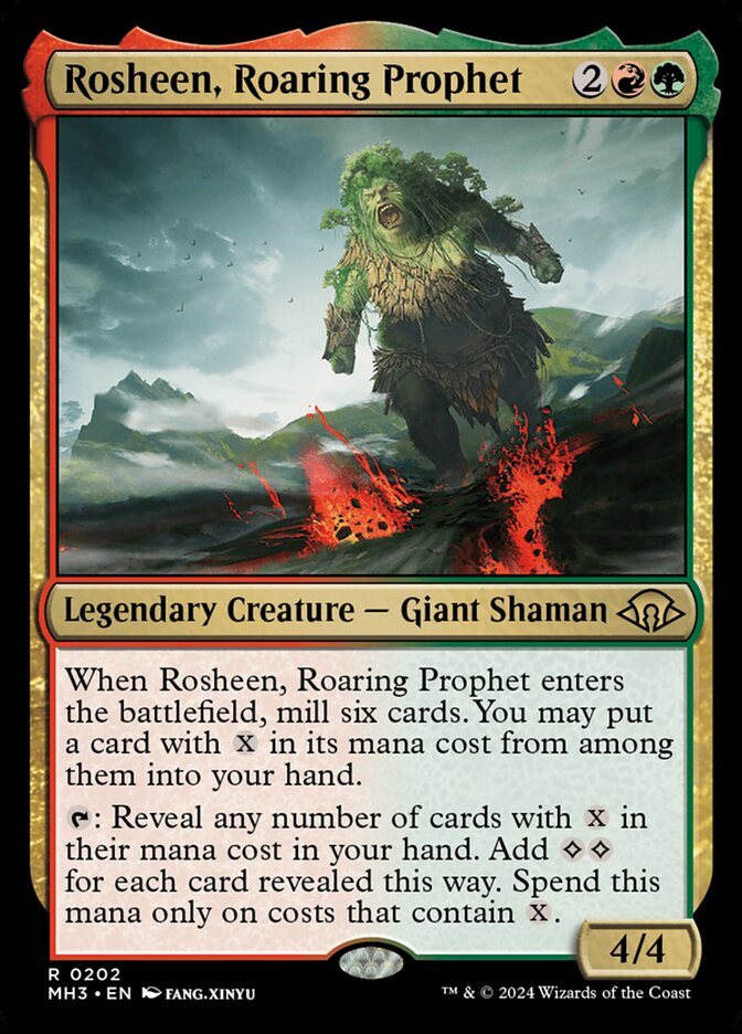 Rosheen, Roaring Prophet 202/319 (Modern Horizons 3)  - Foil | Good Games Cannington