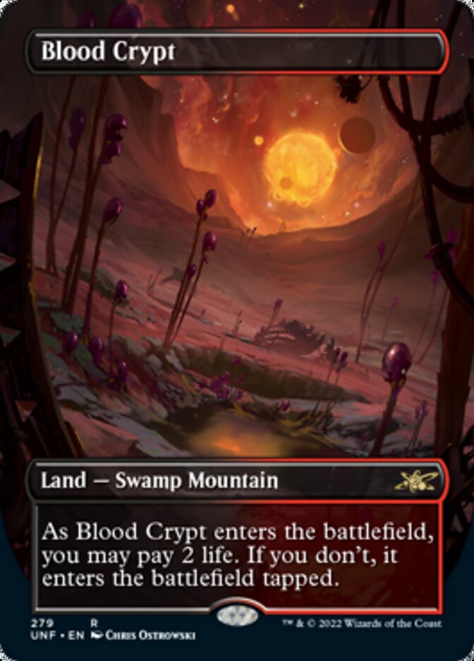 Blood Crypt (Borderless) [Unfinity] | Good Games Cannington