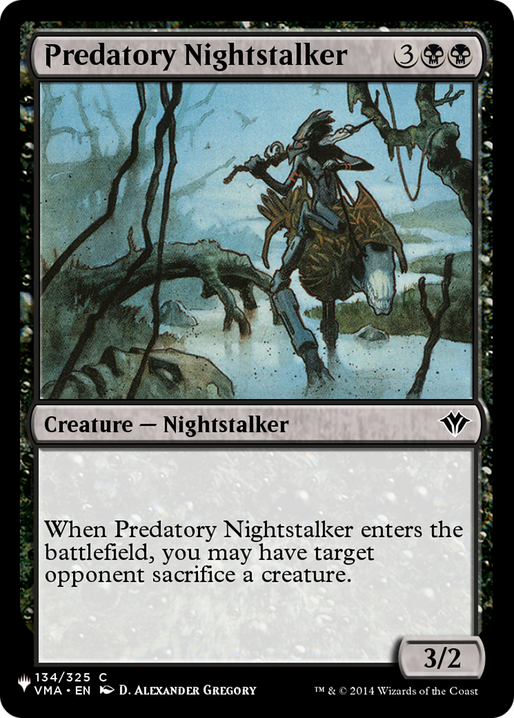 Predatory Nightstalker [The List] | Good Games Cannington