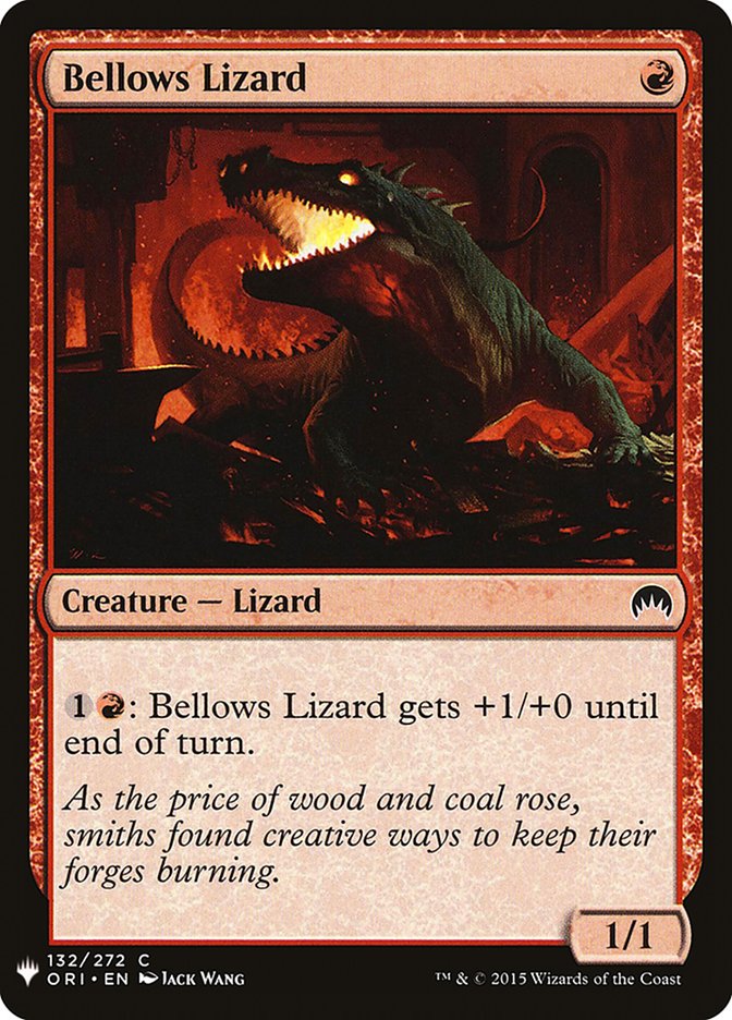 Bellows Lizard [Mystery Booster] | Good Games Cannington