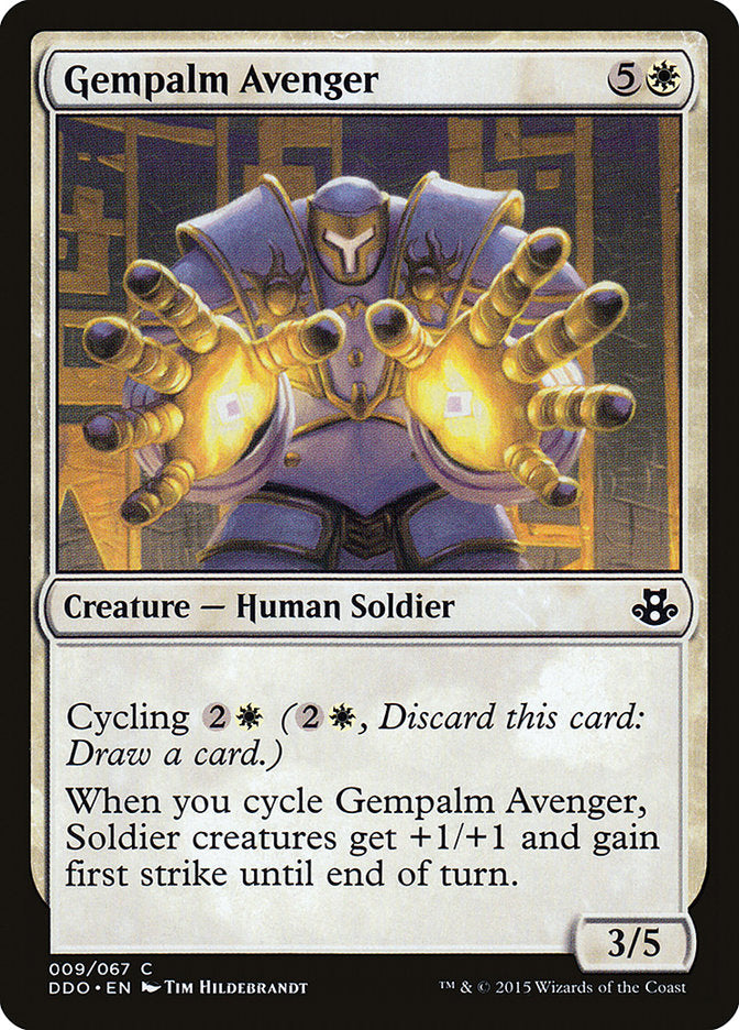 Gempalm Avenger [Duel Decks: Elspeth vs. Kiora] | Good Games Cannington