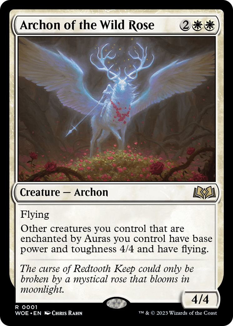 Archon of the Wild Rose [Wilds of Eldraine] | Good Games Cannington